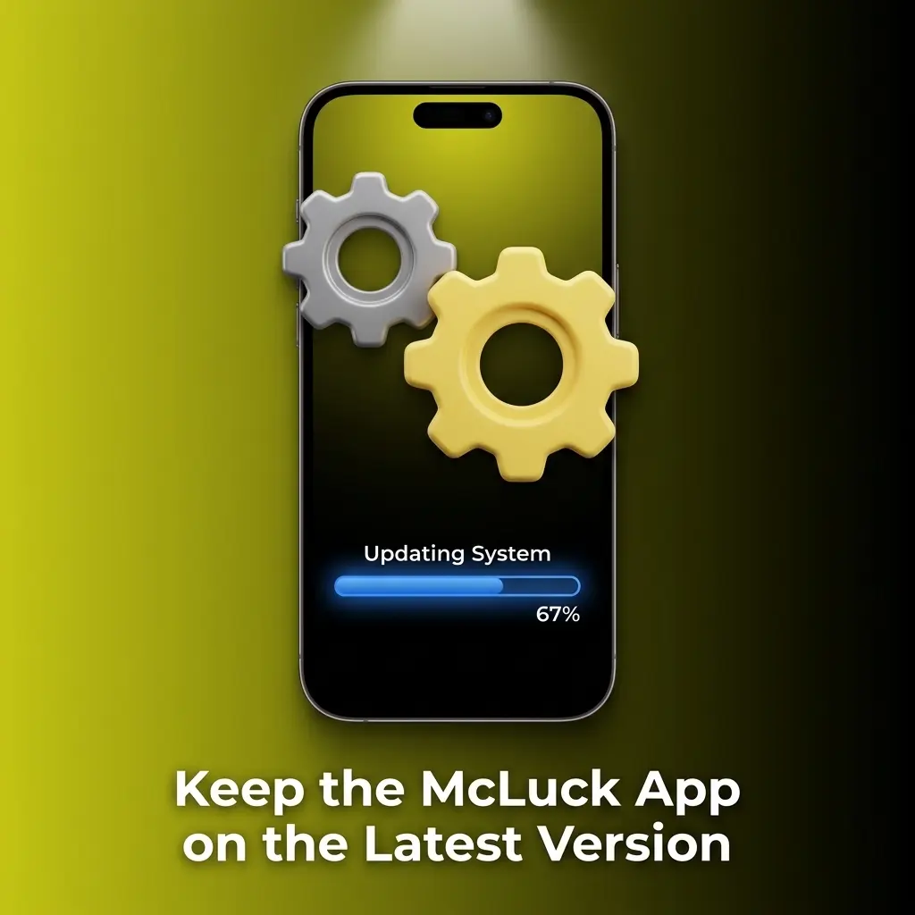 McLuck PWA app on iPhone automatically loading the latest version without manual updates required