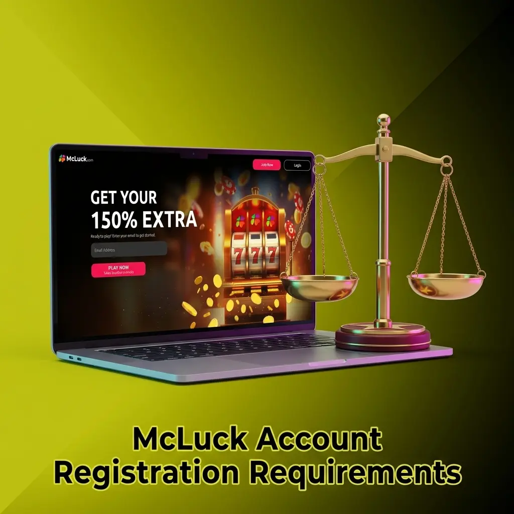 McLuck sweepstakes casino account registration requirements including age, residency, identity verification, and eligibility rules