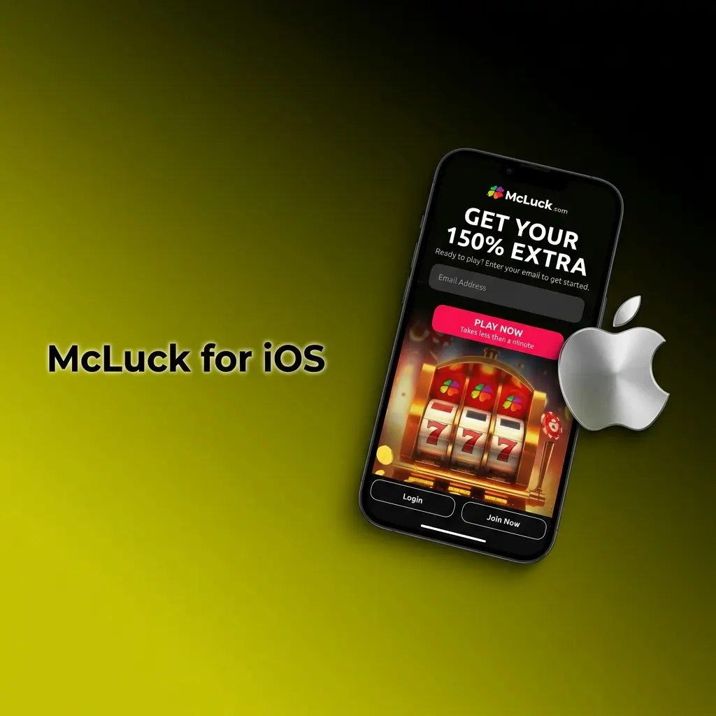 McLuck iOS app download guide for iPhone and iPad via Apple App Store, requiring iOS 14.0 or later