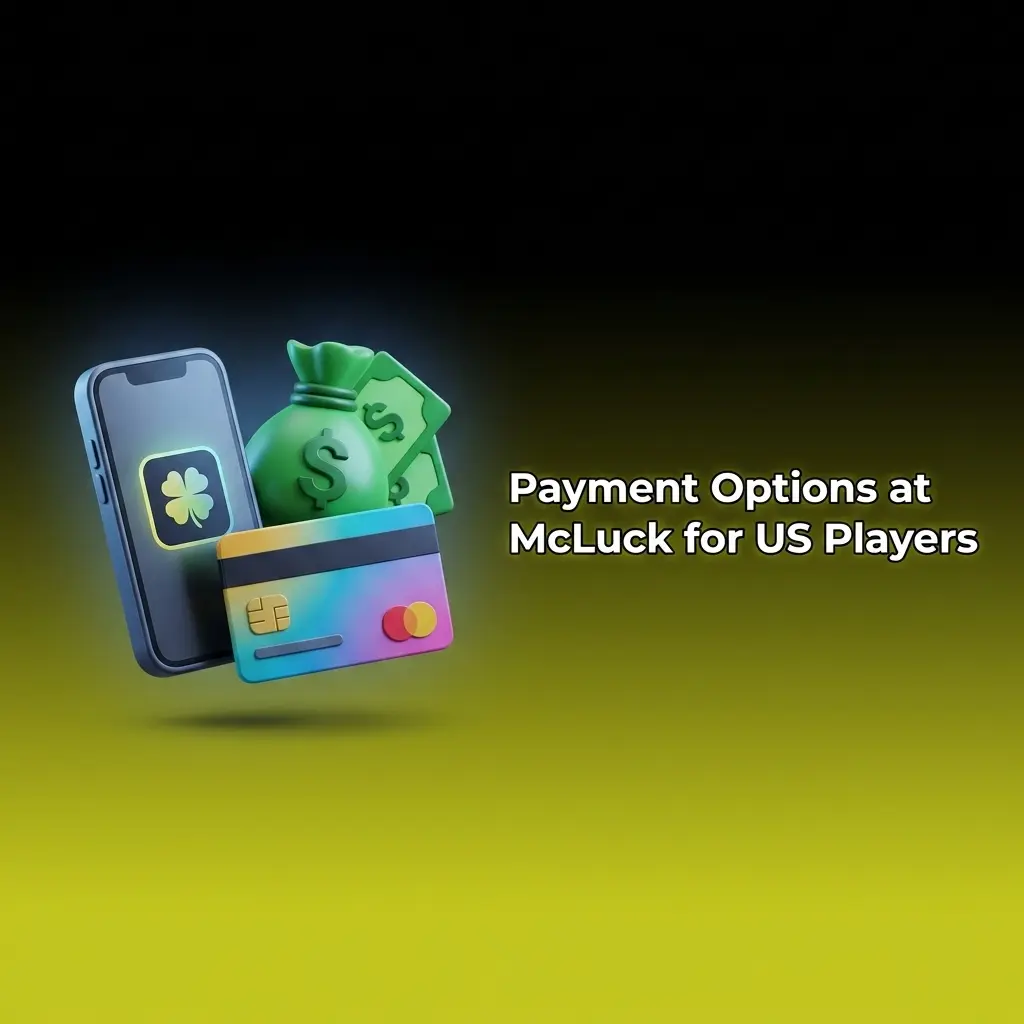 McLuck payment options for US players including Visa, Mastercard, PayPal, Apple Pay, Google Pay, Skrill, ACH, and online banking
