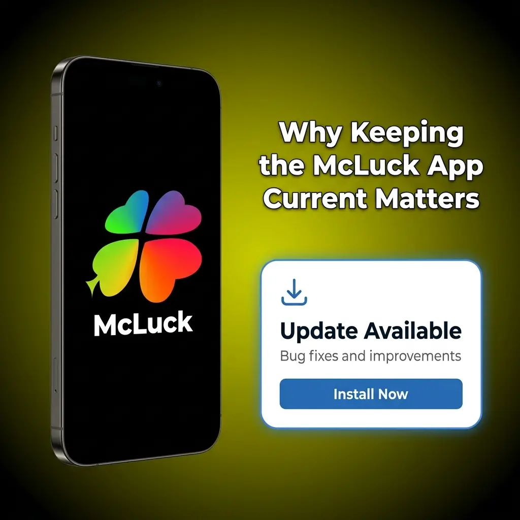 McLuck app update benefits showing security patches, new features, and compatibility with latest Android OS versions