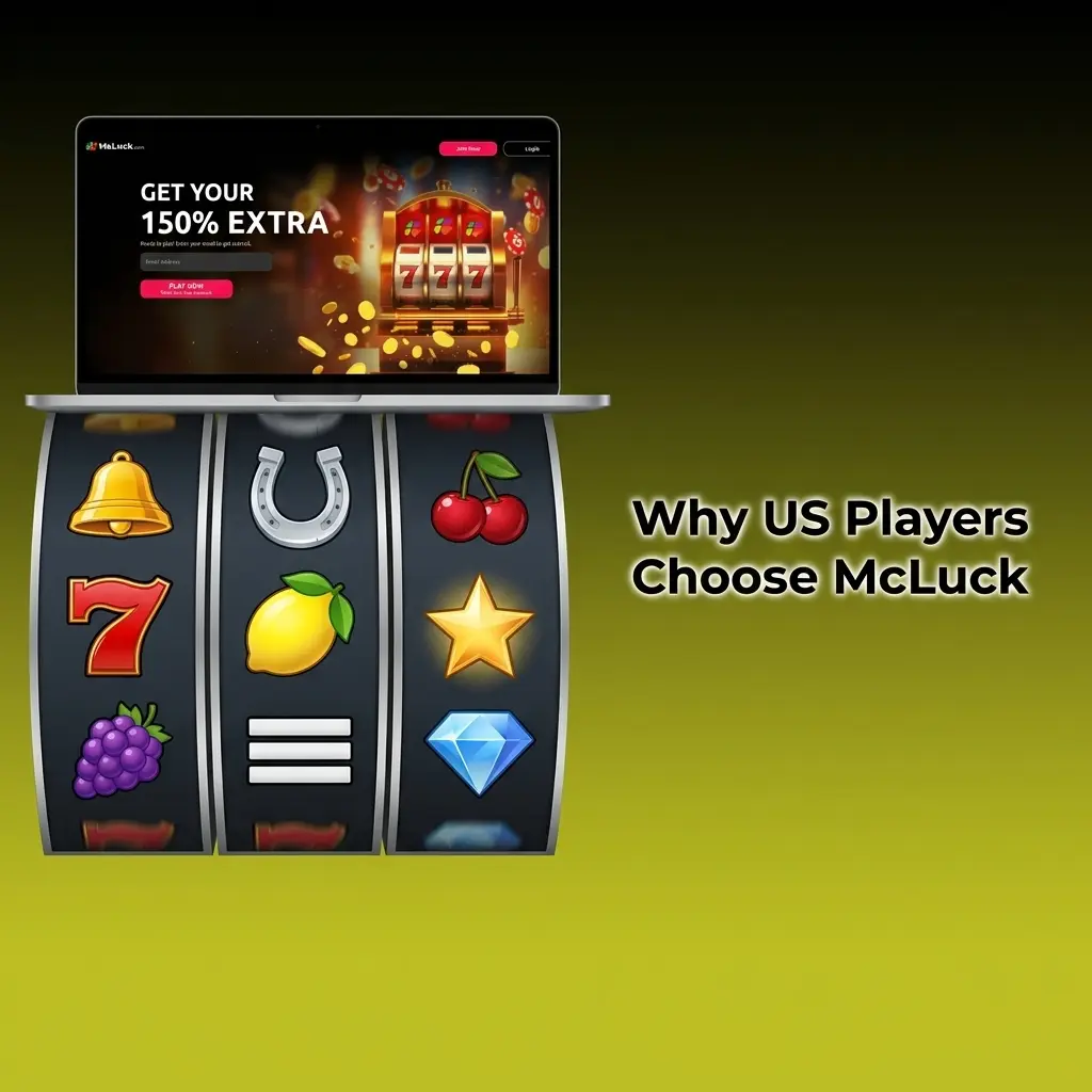 McLuck sweepstakes casino US players benefits including no real-money risk, 4000+ games, live sports, and mobile access